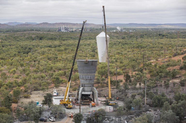 George Fisher Mine, Vent Fan Installation, Mount Isa